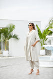 Tessa's Linen Cardigan (Beige)