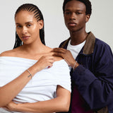 Pilgrim Imogene Recycled Crystal Bracelet (Silver-Plated)