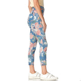 Hue Roses Denim Hi-Rise Skimmer