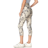 Hue Denim Hi-Rise Capri (Blue Lily)