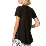 Hue Perfect Vintage Wash Tee (Black)