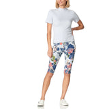 Hue Cotton Knee Capri