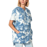 Hue Perfect Sleeveless Hoodie (Tie-dye)