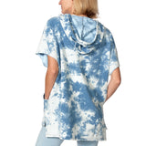 Hue Perfect Sleeveless Hoodie (Tie-dye)