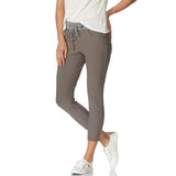 Hue Feel Good Sweatshirt Top Denim Capri (Pewter)