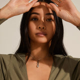Pilgrim Alberte Teardrop Necklace