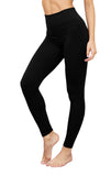 Bamboo High Band Waisted Leggings (Black)