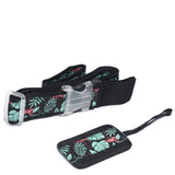 Baggage Claim Luggage Belt & Tag Set