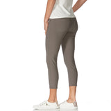 Hue Feel Good Sweatshirt Top Denim Capri (Pewter)