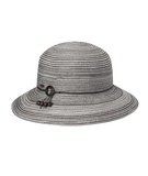 Women's Short Brim Hat - Sophia (Grey)