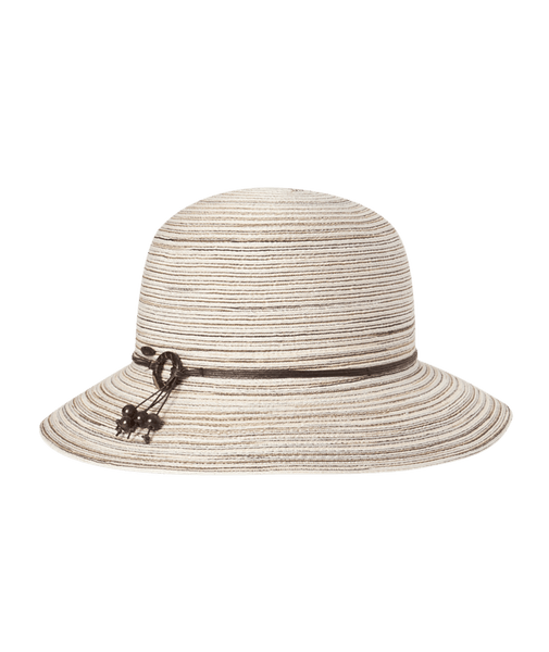 Women's Short Brim Hat - Sophia (Taupe)
