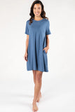 Jocelyn T-Shirt Dress - Coast Blue