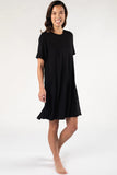 Jocelyn T-Shirt Dress - Black