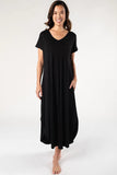 Denise Maxi Dress - Black