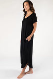 Denise Maxi Dress - Black