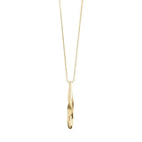 Pilgrim Alberte Teardrop Necklace Gold-Plated
