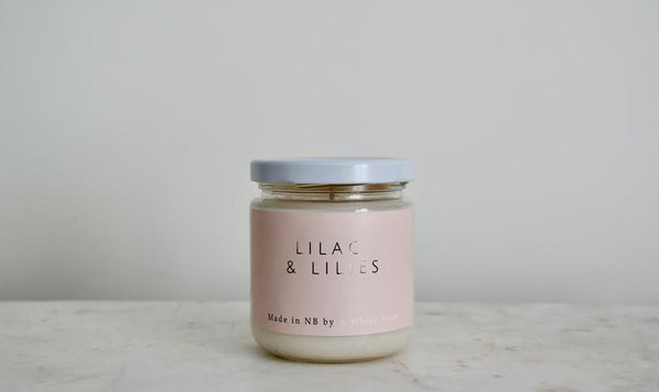 Lilac and Lilies Soy Wax Candle