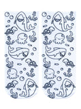 Ocean Pals Coloring Socks