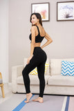 Bamboo High Band Waisted Leggings (Black)