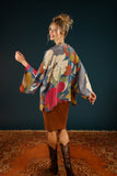 Floral Kimono Jacket - Heather