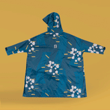 RainKiss Rain Poncho - Japanese Blossom
