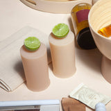 Wheat + oat | stegg |  silicone unbreakable highball glasses