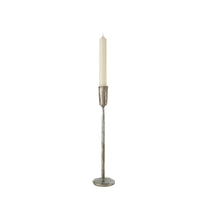 Luna Forged Candlestick (Silver)