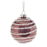 Rose Spiral Ball Ornament