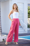 Lila's Bloom Stitch Pants (Raspberry)