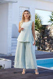 Maeve's Elastic Tank (Mint)