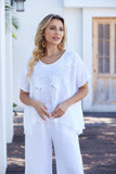 Lula's Eyelet Blouse (White)