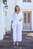 Juliet's Frill Top (White)