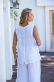 Maeve's Elastic Tank (White)