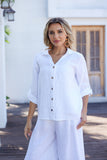 Vivian Button-Down (White)