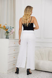 Hazel's Breezy Blend Pants (White)