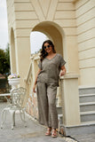 Cold Wash Linen Pants (Fango)