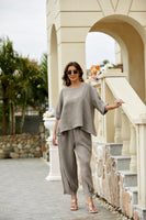 Elettra's Linen Pants (Fango)