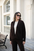 Madeleine's Cardigan (Mocha)