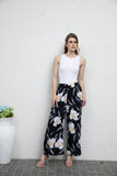 Graphic Printed Pants (Yellow Flower)