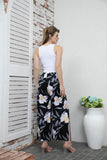 Graphic Printed Pants (Yellow Flower)