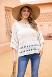 Talula's Oval Crochet Top (Cream)
