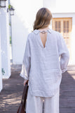 Ring Detail Top (Beige)