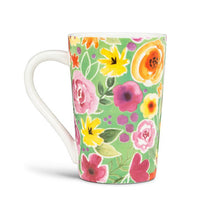 Bright Floral Tall Mug
