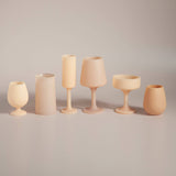 Wheat + oat | stegg |  silicone unbreakable highball glasses