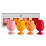 Summer | stemm | silicone unbreakable wine glasses
