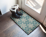 Tiled Snowflake Doormat