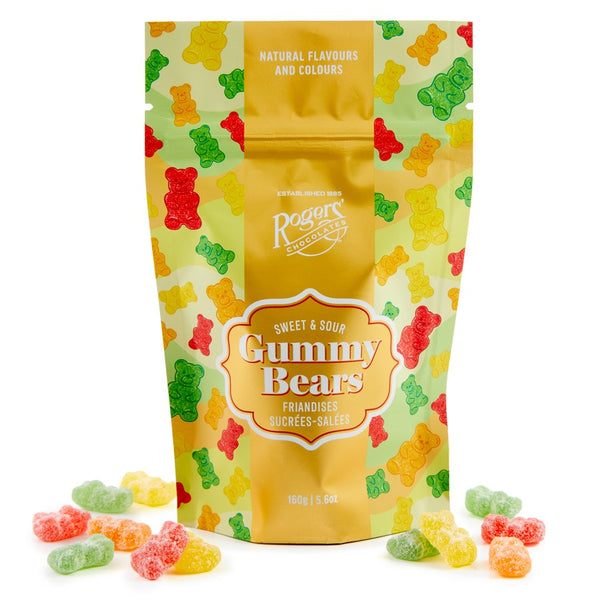 Sweet & Sour Gummy Bears - Pouch