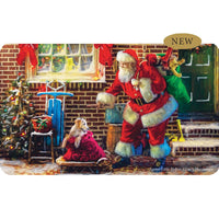 Holiday Tin Santa's Little Helper