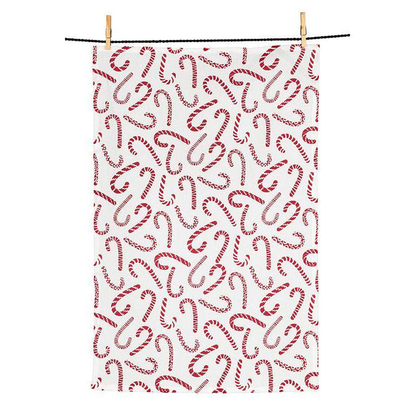 Candy Canes Kitchen Towel