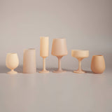 Wheat + oat | swepp | silicone unbreakable wine glasses